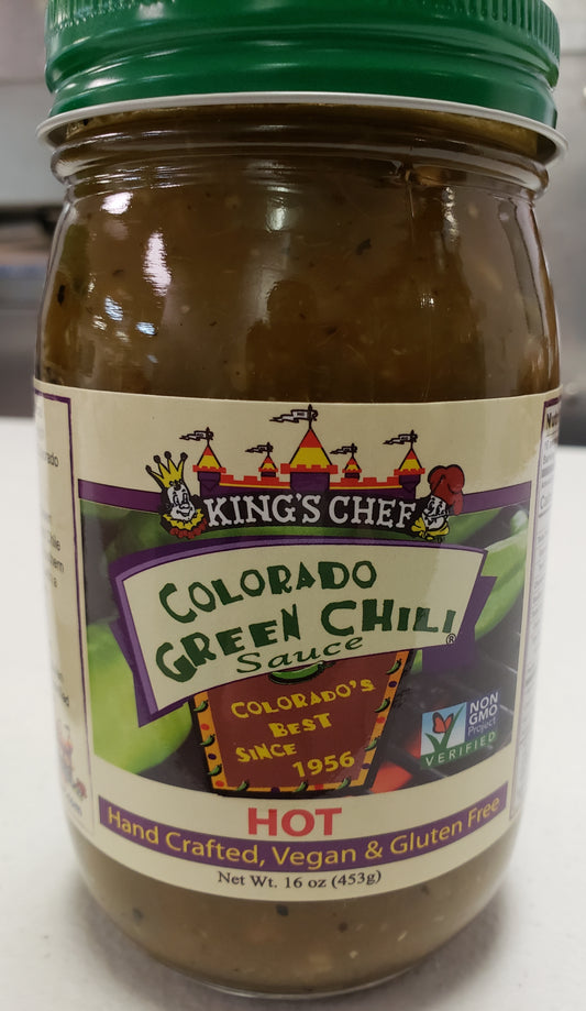 12 pack of Colorado Green Chili Sauce Hot